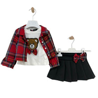 Completo 3 pezzi neonata Nikka Nature