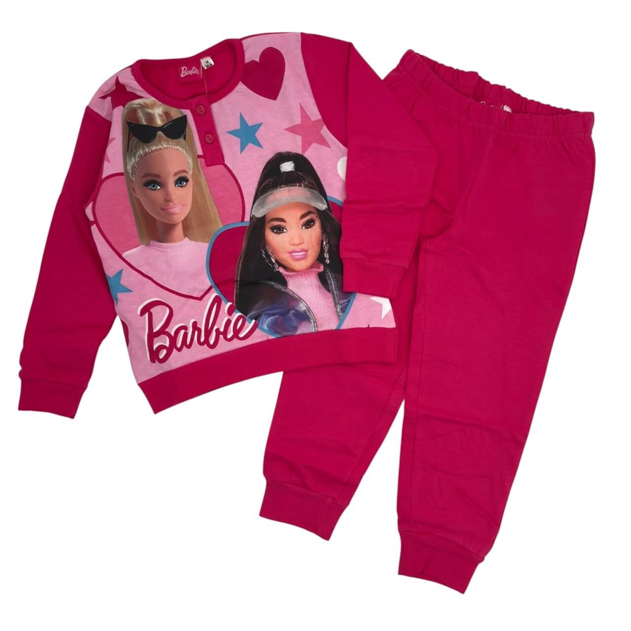 Pigiama Felpato Barbie Bimba