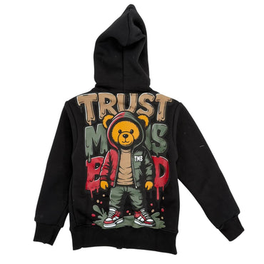 Felpa invernale Felpata Bimbo Retro stampato