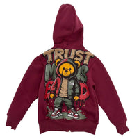 Felpa invernale Felpata Bimbo Retro stampato