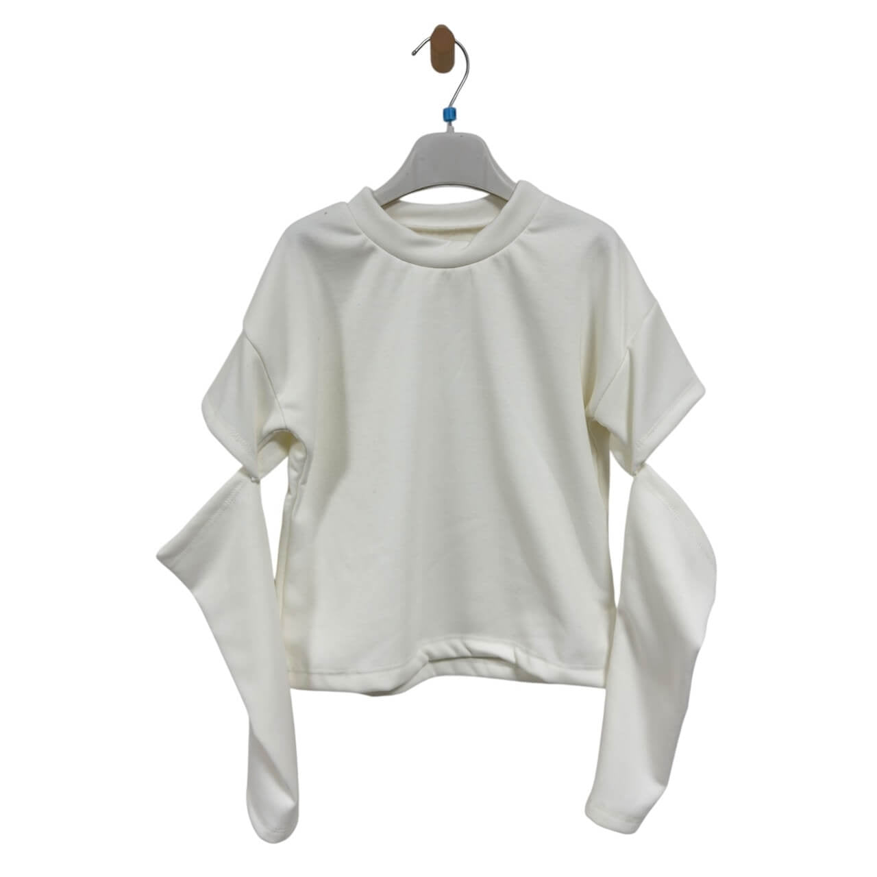 Maglia Manicotti Felpata Bimba