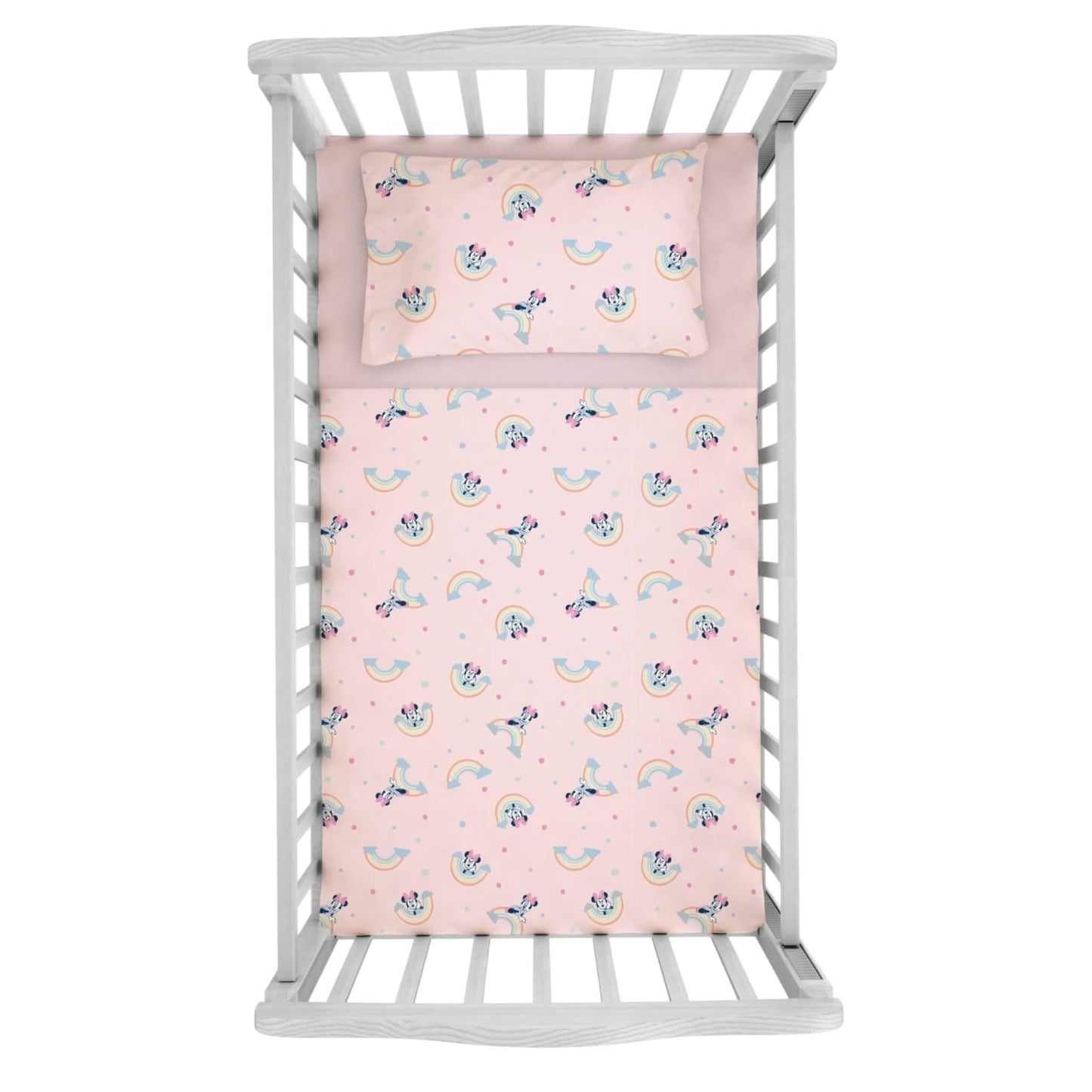 Completo Lettino Minnie 100% Cotone