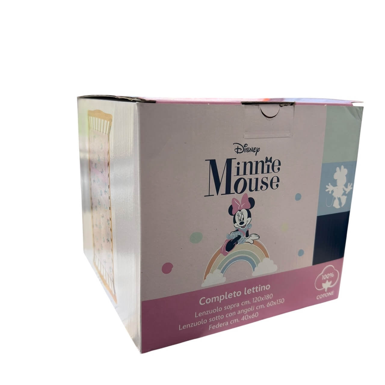 Completo Lettino Minnie 100% Cotone