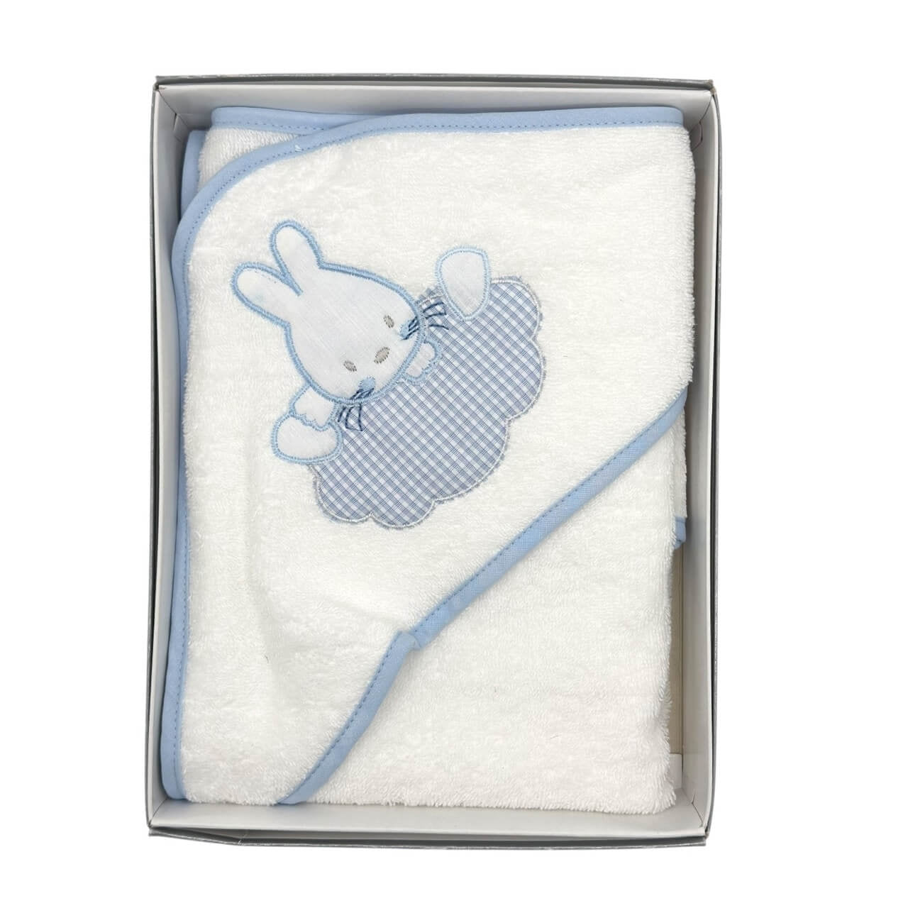 Triangolo accappatoio Ricamato Pastello