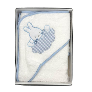 Triangolo accappatoio Ricamato Pastello