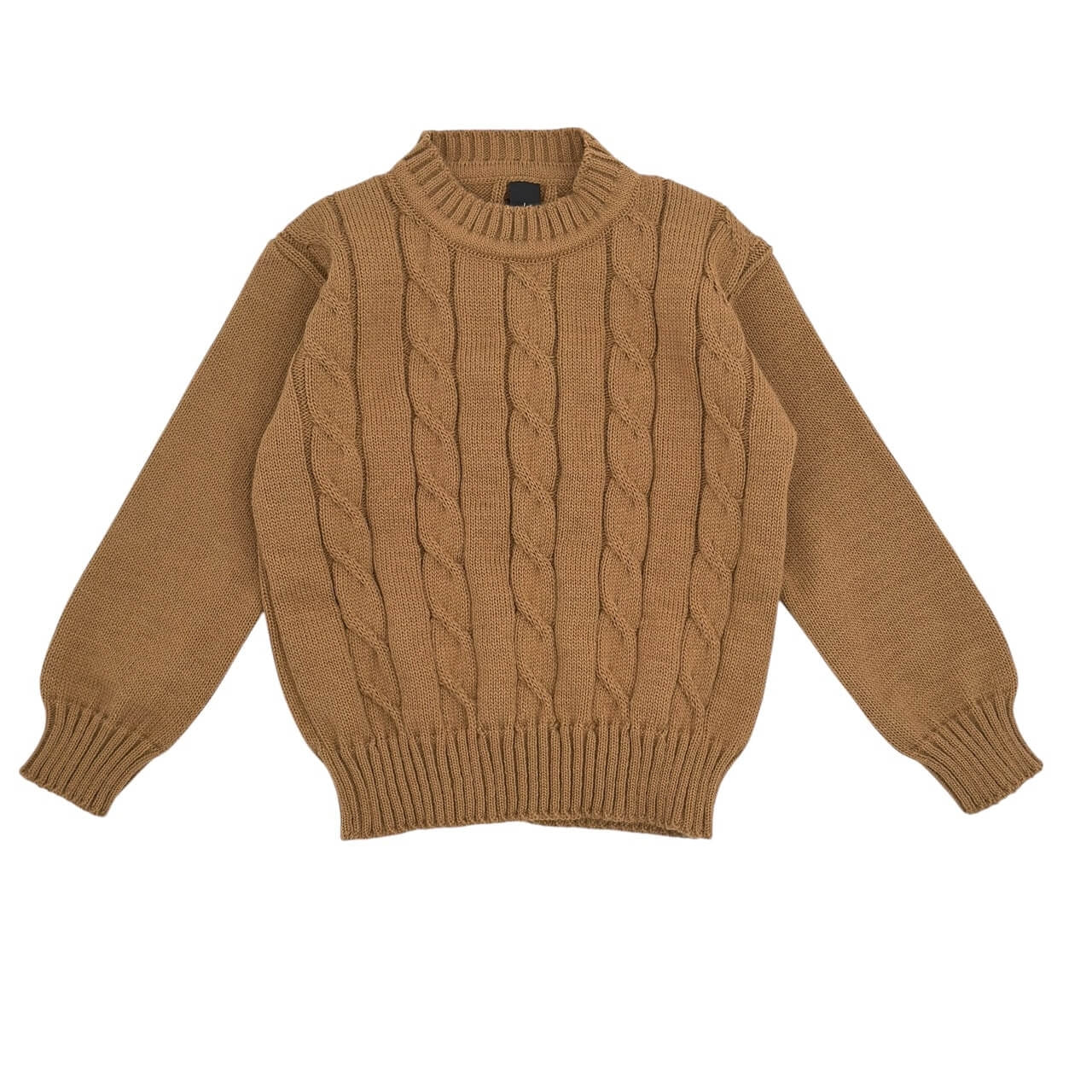 Maglione Treccie Girocollo Bimbo