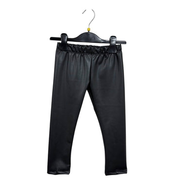 Leggins ecopelle Felpato  Bimba