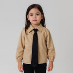 Camicia da bimba con cravatta