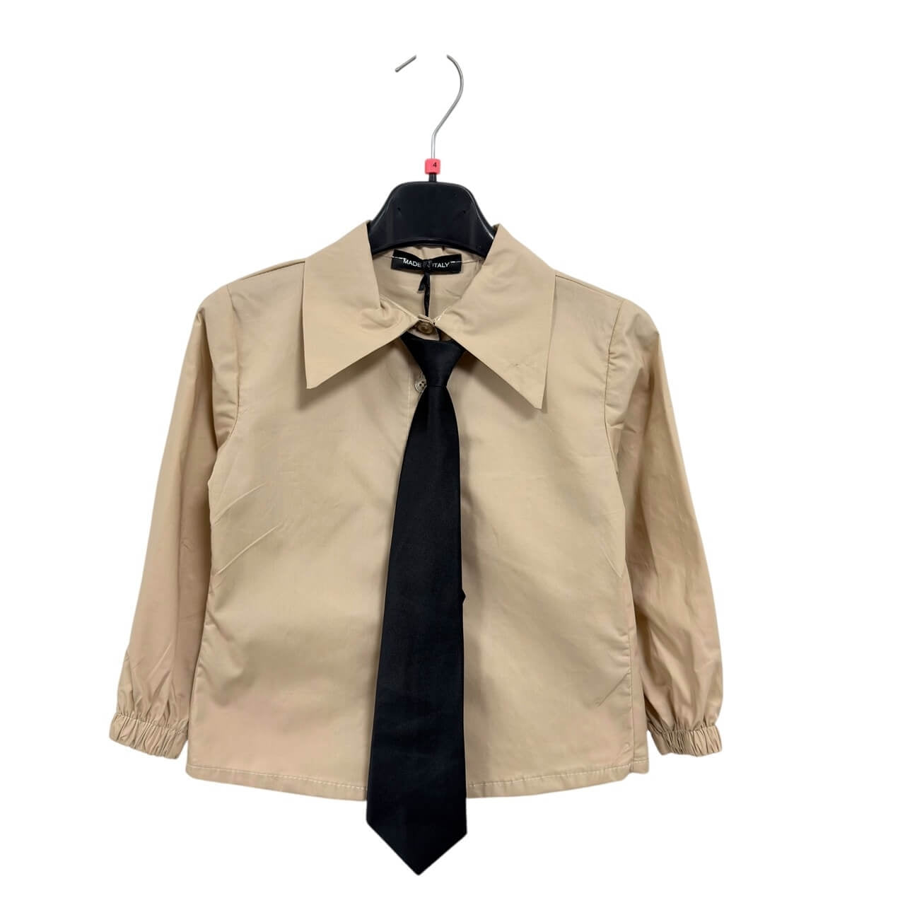 Camicia da bimba con cravatta