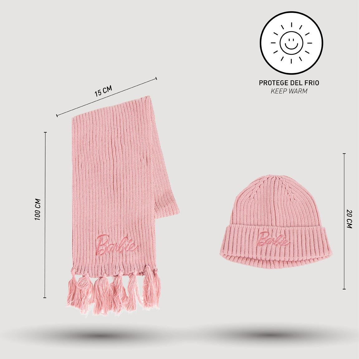 Sciarpa e Cappello Barbie