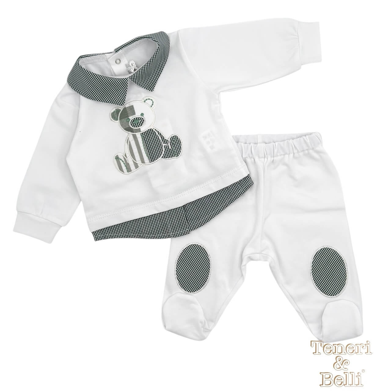 Tutina Neonato Teneri e Belli Cotone