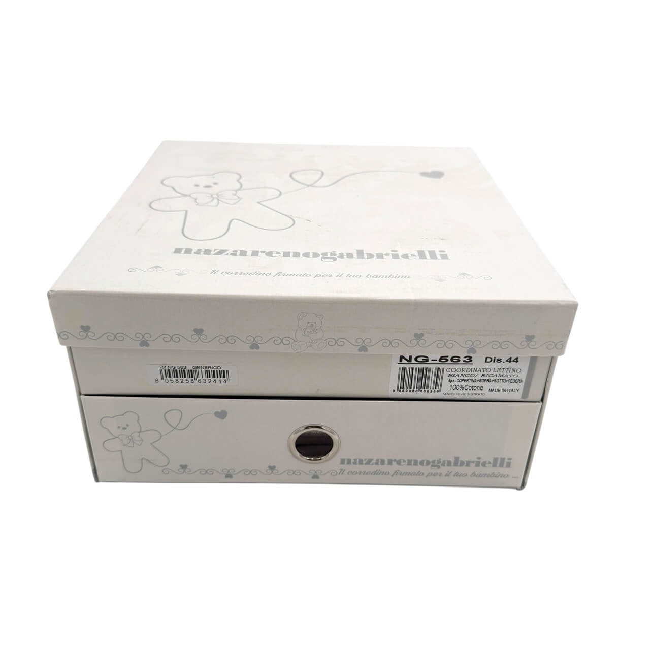 Completo Lenzuola + Copertina Cotone Lettino