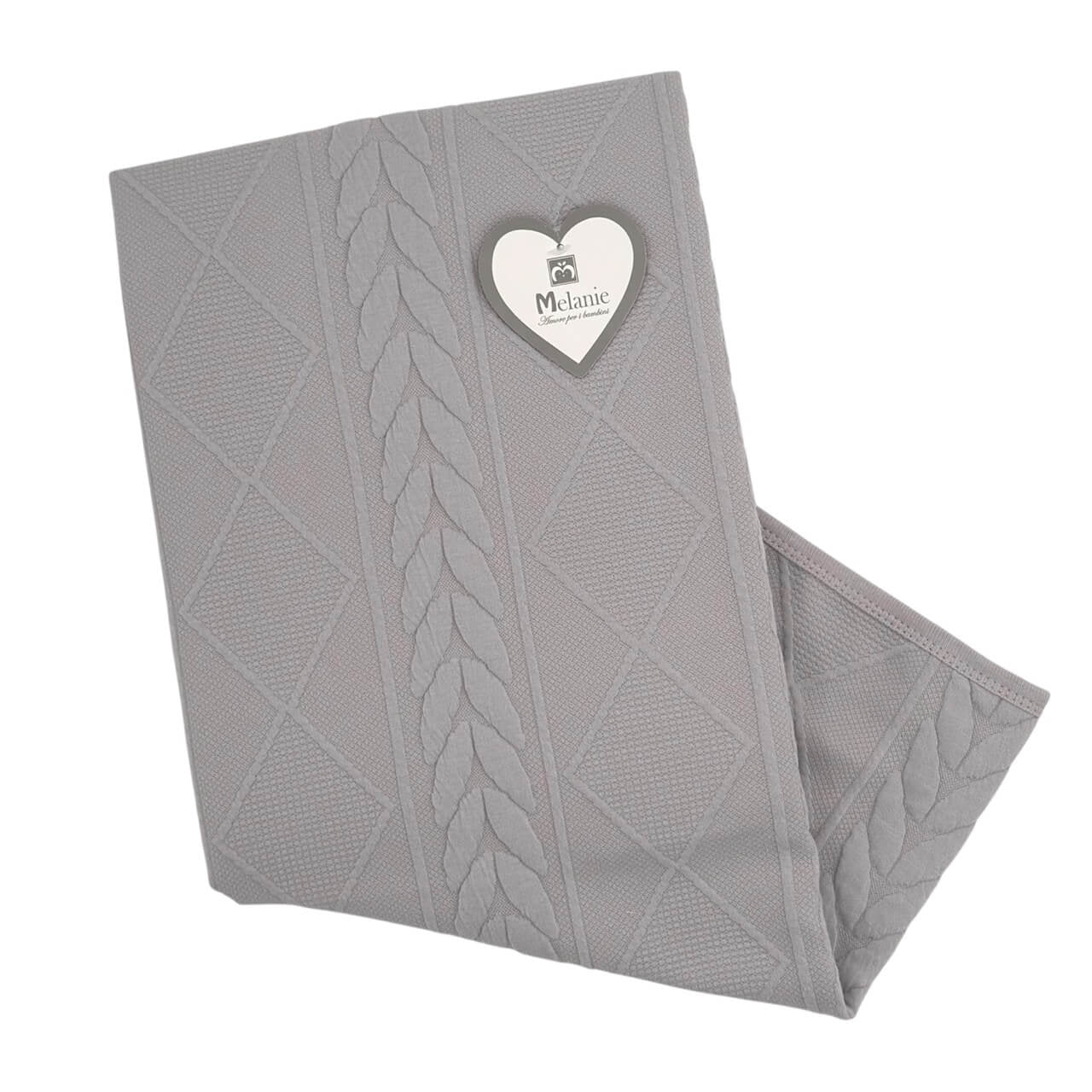 Copertina Lettino 110x140 cm Treccia