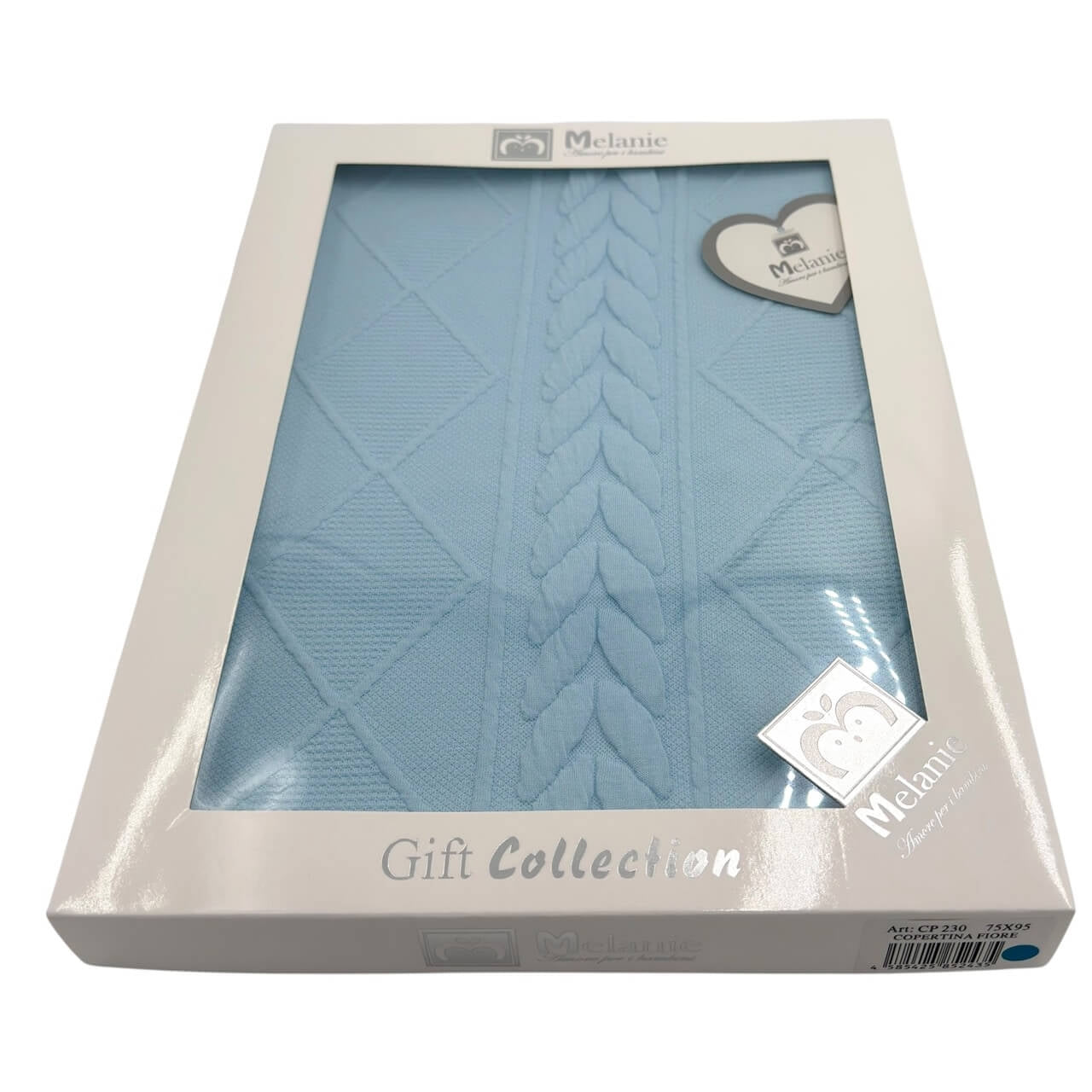 Copertina Lettino 110x140 cm Treccia