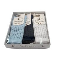 Calzino traforato in cotone