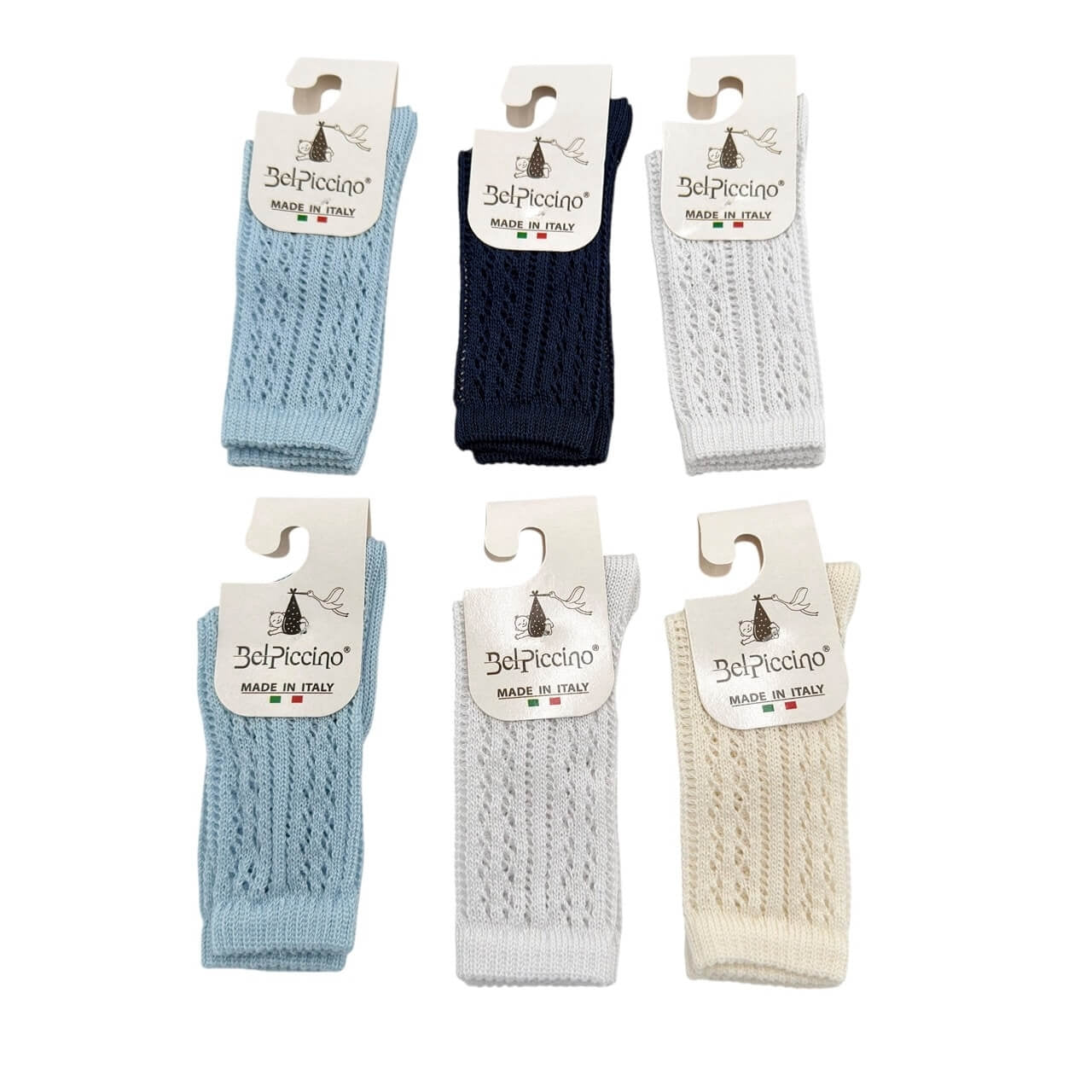 Calzino traforato in cotone