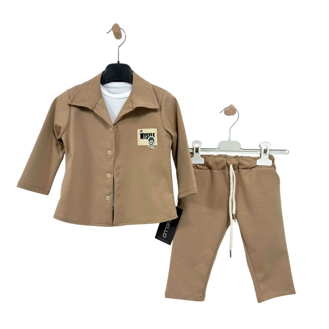 Completo 3 Pezzi Cotone neonato