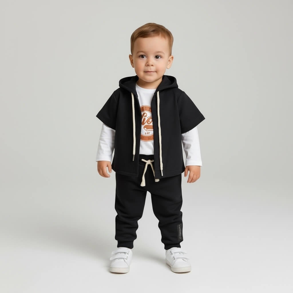 Completo 3 Pezzi Cotone neonato