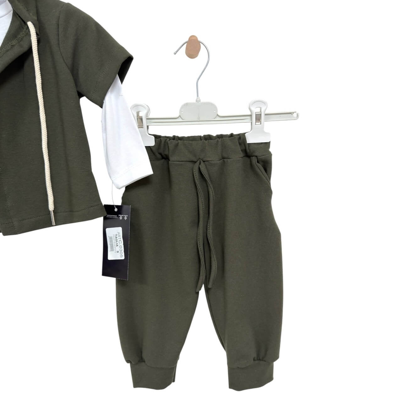 Completo 3 Pezzi Cotone neonato