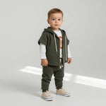 Completo 3 Pezzi Cotone neonato