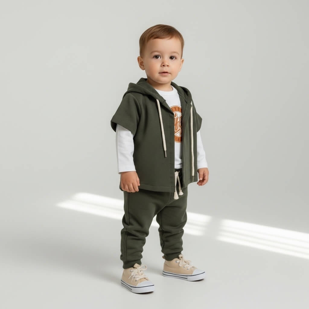 Completo 3 Pezzi Cotone neonato