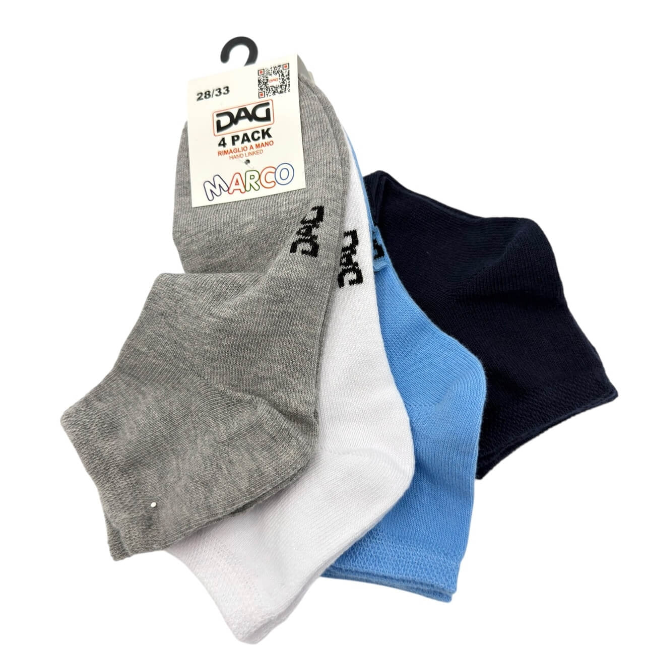 4 chaussettes en coton