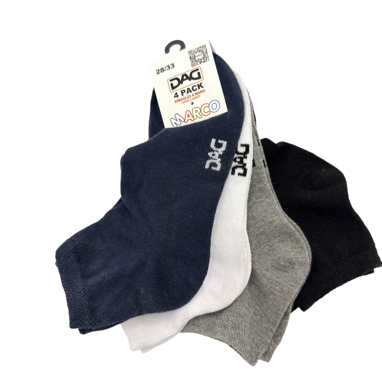 4 chaussettes en coton