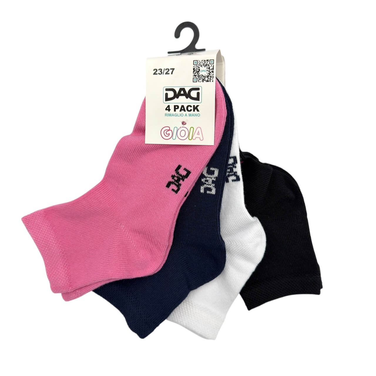 4 chaussettes en coton