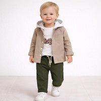 Completo 3 Pezzi Cotone neonato