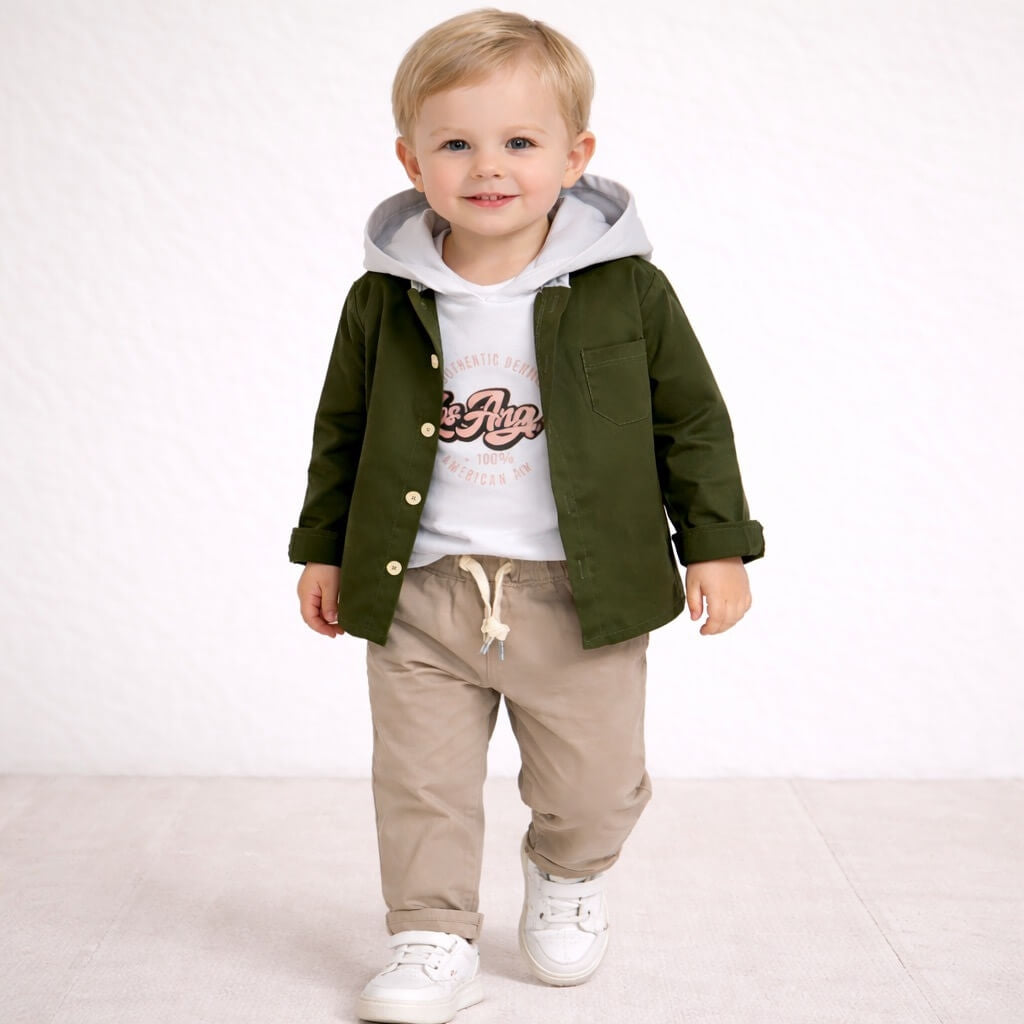 Completo 3 Pezzi Cotone neonato