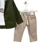 Completo 3 Pezzi Cotone neonato