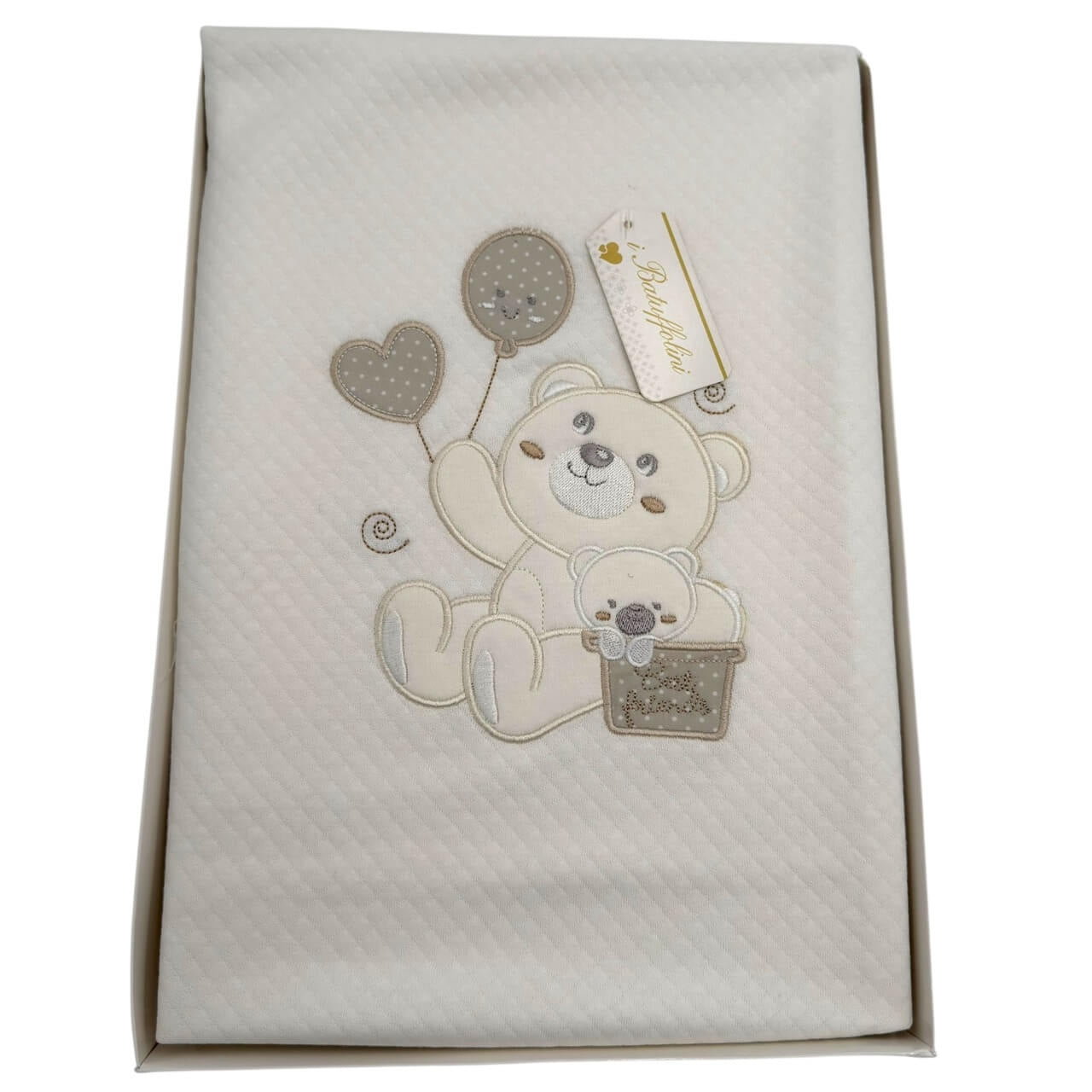 Copertina Culla Batuffolini 75x90 cm