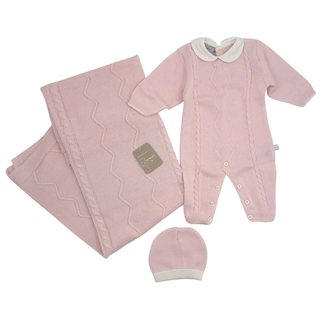 Set 3 Pezzi in Filo/Cotone Nazareno Gabrielli