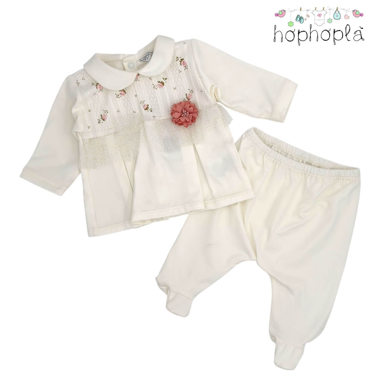 Tutina in Cotone HopHoplà Alba