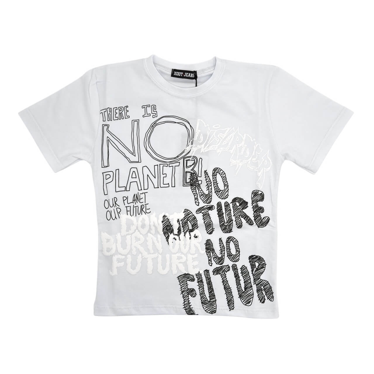 T-Shirt Bimbo Retro Stampato