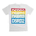 T-Shirt Bimbo Retro Stampato