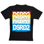 T-Shirt Bimbo Retro Stampato