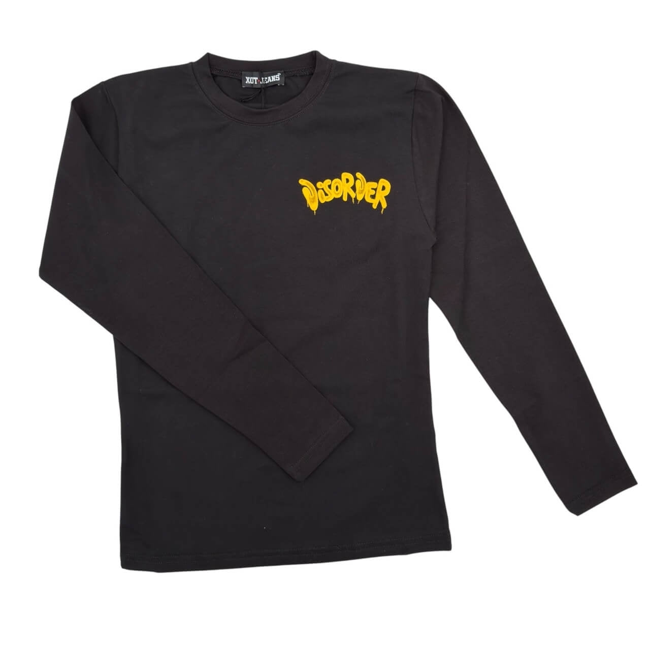 T-Shirt a Manica Lunga Retro Stampato Bimbo