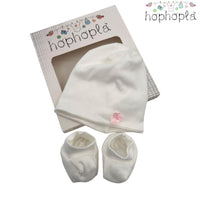 Set Cappello + Scarpe in Cotone HopHoplà Asia