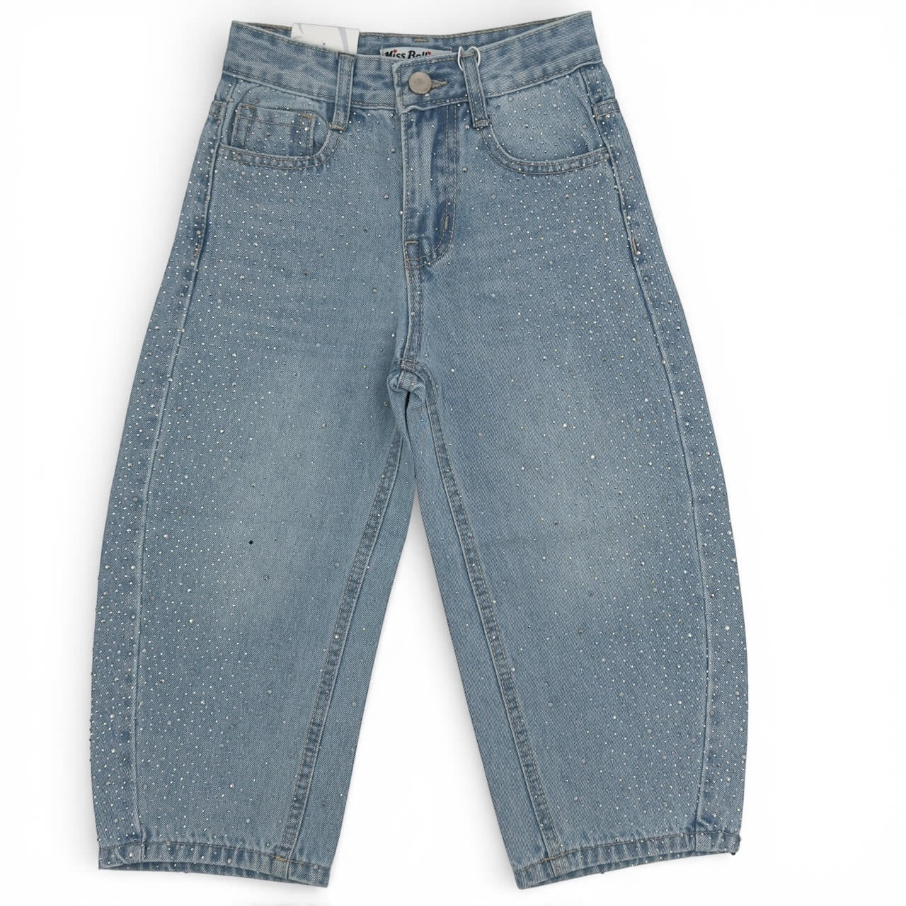 jeans balloon Diamonds Avanti e Indietro bambina