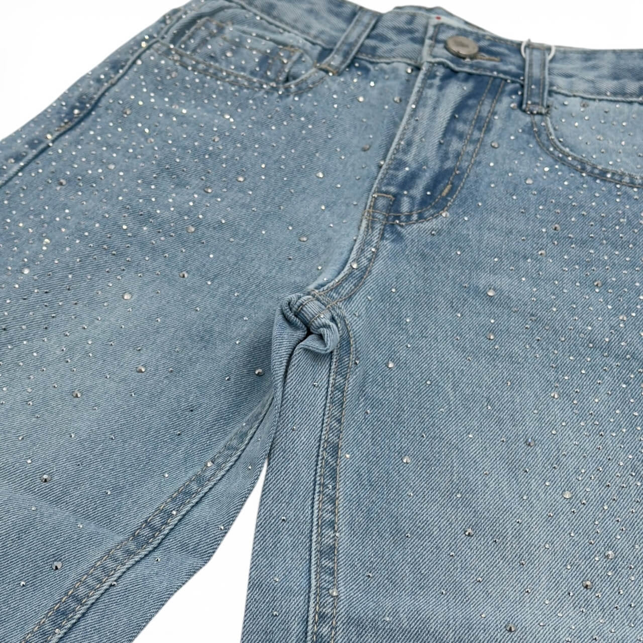 jeans balloon Diamonds Avanti e Indietro bambina