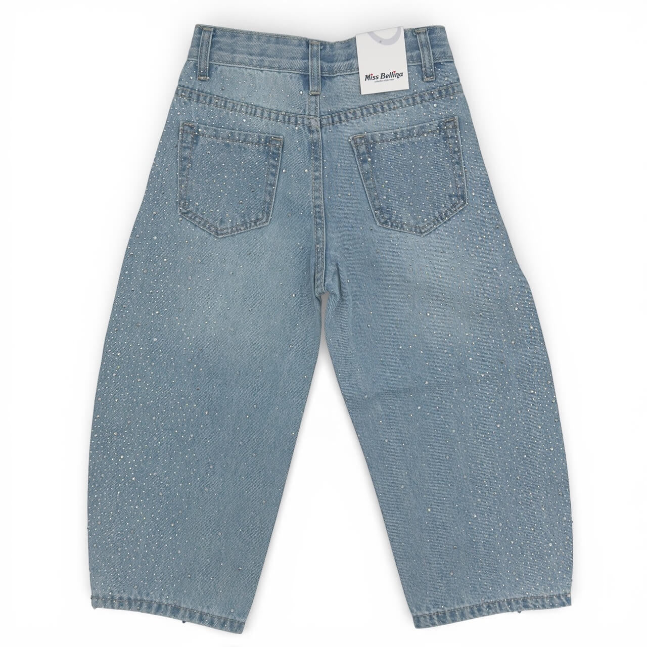 jeans balloon Diamonds Avanti e Indietro bambina