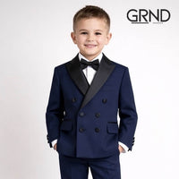 Abito cerimonia Smoking Doppio petto bambino - Granada