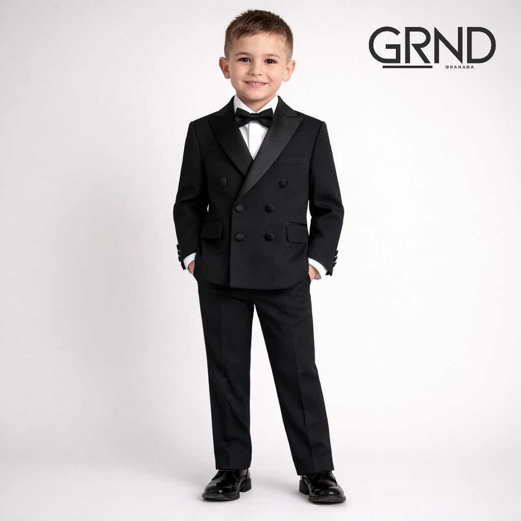 Abito cerimonia Smoking Doppio petto bambino - Granada