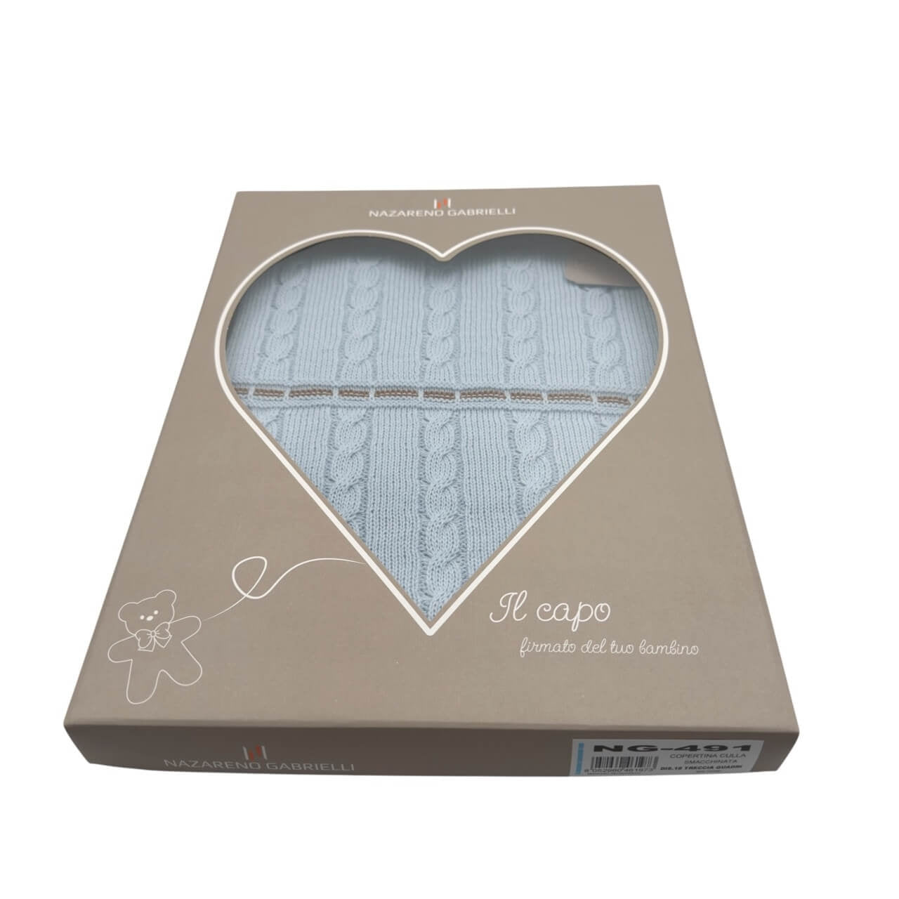 Scialle In Filo/Cotone 90x118 cm Nazareno Gabrielli