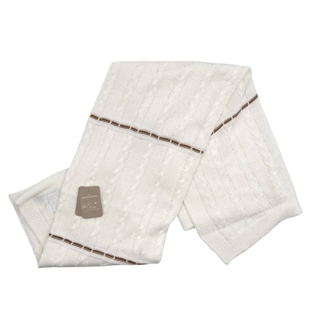 Scialle In Filo/Cotone 90x118 cm Nazareno Gabrielli