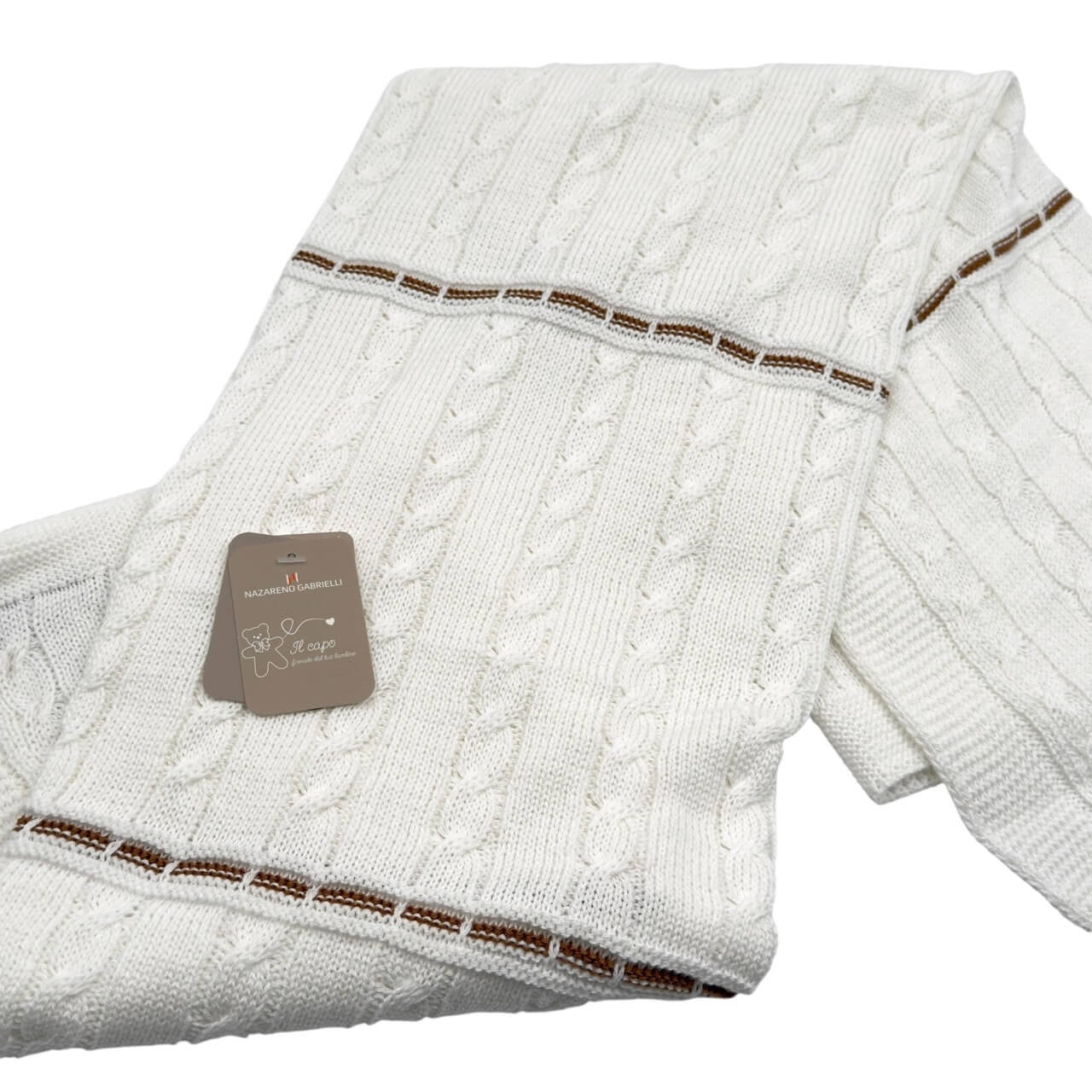 Scialle In Filo/Cotone 90x118 cm Nazareno Gabrielli