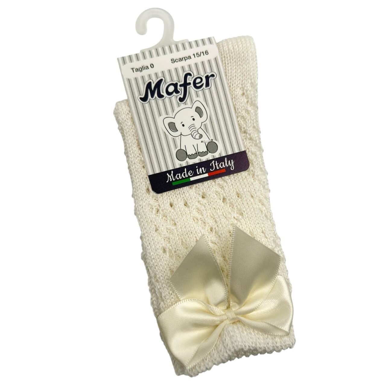 Calzino con Fiocco in cotone