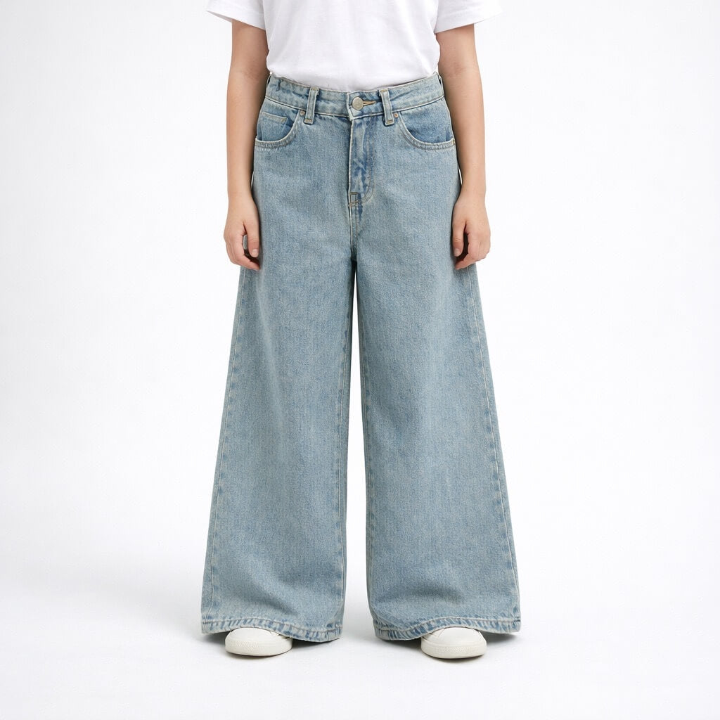 Jeans Bimba A Palazzo
