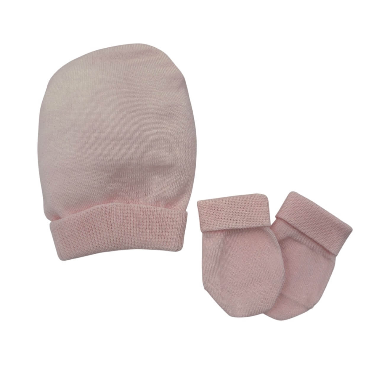 Set Cappello + scarpe in Cotone 0/6 Mesi
